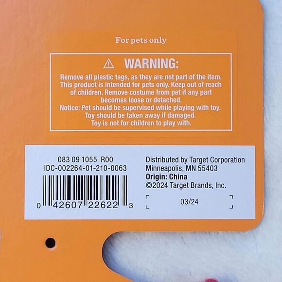 Hyde & Eek Halloween Target Shopper Walker Pet Frontal Costume Large New OOS - Picture 6 of 6